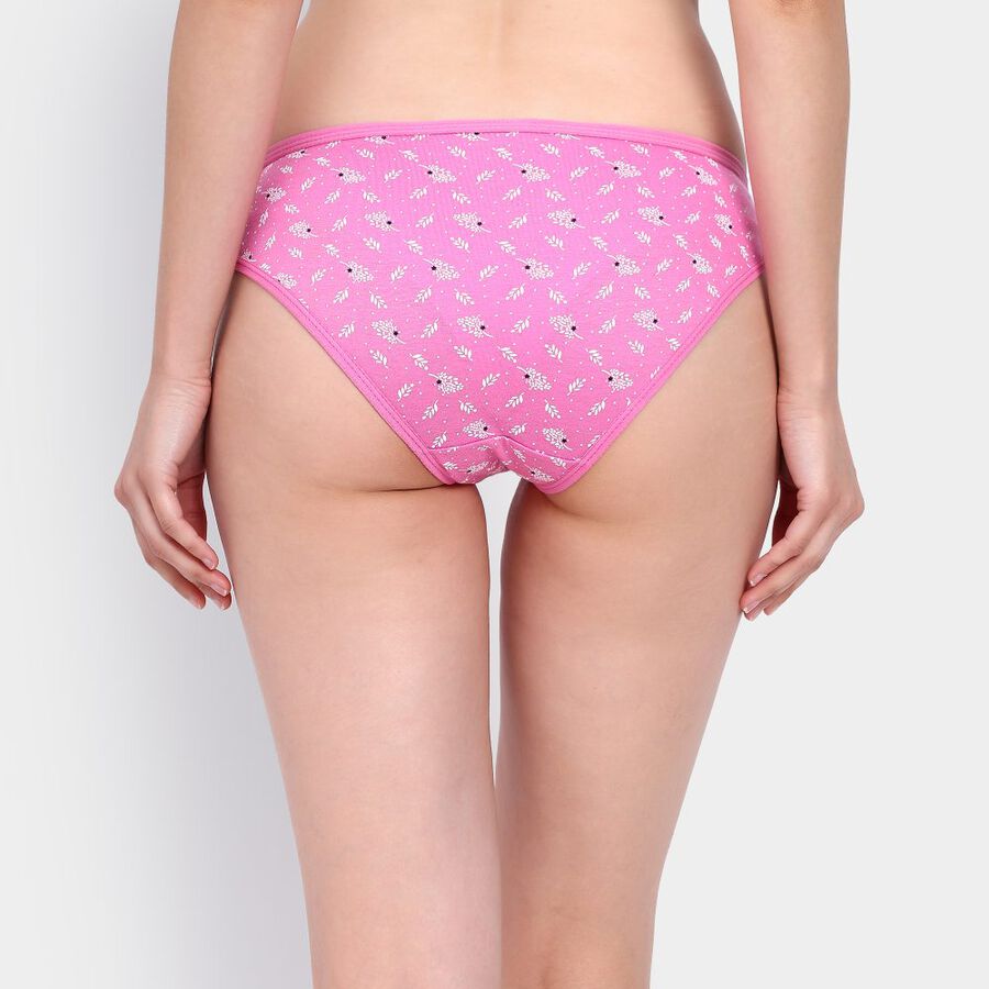 Ladies' Cotton Panty, Fuchsia, large image number null